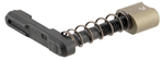 42810 Strike Industries ARSMCFDE Magazine Catch  made of Black Steel with Flat Dark Ea