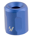 Strike Industri 42823 Strike BCTPBLU Barrel Thread Protector  223 Rem/5.56x45mm NATO AR Platform Blue
