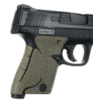 Talon Grips Inc 43403 Talon Grips 705M Adhesive Grip  Textured Moss Rubber for S&W M&P Shield 9,40