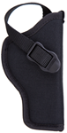 43893 Blackhawk 73NH09BKR Hip Holster Right Hand Size 9 Black Nylon