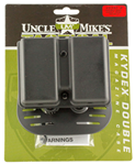 Michaels Of Ore 43994 Uncle Mike's 51372 Kydex Double Mag Case with Black Finish, 1.75" Belt Size & Pa