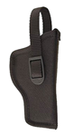 Michaels Of Ore 44130 Uncle Mikes 81011 Sidekick Hip Holster Nylon Black 3-4" Barrel Medium Auto