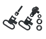 Michaels Of Ore 44136 Uncle Mike's 15612 Magnum Swivel Set made of Steel with Blued Finish, 1" Loop Si
