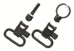 Michaels Of Ore 44140 Uncle Mikes 13312 Quick Detach Wood Screw Type for Bolt Action 1"  Blued Steel