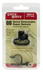 Michaels Of Ore 44143 Uncle Mikes 14412 Quick Detach Sling Swivels 1"  Black Steel Remington 760/7600