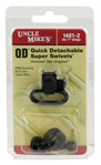 Michaels Of Ore 44145 Uncle Mike's 14812 Super Swivel  made of Steel with Blued Finish, 1" Loop Size &