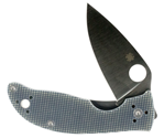 44247 Spyderco C220GPGY Polestar  3.30" Folding Drop Point Plain CTS BD1 SS Blade Gray