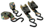 Gsm Outdoors 44308 HME RS4PK Camouflage Ratchet Tie Down Straps Camouflage 4 Pack