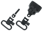Michaels Of Ore 44408 Uncle Mike's 18015 Mag Cap Swivel Set made of Steel with Blue Finish, 1" Loop Si