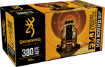 Browning Ammuni 44523 Browning Ammo B191803804 Training & Practice  380 ACP 95 gr Full Metal Jacket (F