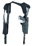 Michaels Of Ore 44540 Uncle Mike's 83151 Sidekick Vertical Shoulder Holster Size 15 made of Nylon with