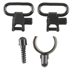Michaels Of Ore 44623 Uncle Mikes 1591-2 1" Black Quick Detach Sling Swivels