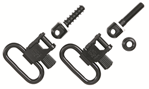 Michaels Of Ore 44765 Uncle Mikes 1002-2 1" Quick Detach Nickel Sling Swivels