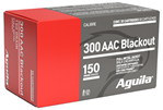 44843 Aguila 1E300110 Rifle  300 Blackout 150 gr Full Metal Jacket Boat-Tail (FMJBT) 5