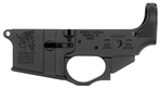 Spike's Tactical 45024 Spikes STLS030 Snowflake Stripped Lower Receiver Multi-Caliber 7075-T6 Aluminum