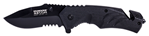 Camp Co 4559 Humvee Adventure Gear HMVKTR15 Tactical Recon  3" Folding Drop Point Part Serrat