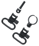 Michaels Of Ore 45635 Uncle Mike's 13412 Super Swivel  made of Steel with Blued Finish, 1" Loop Size &