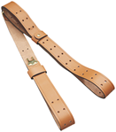 45646 Butler Creek 26113 Military Sling 1.25" W x 44" L Brown Leather for Rifle