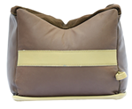 Altus Brands 4622 BenchMaster BMALBBKE American Bison Rifle Rest Front Bag Unfilled Brown Leather