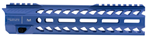Strike Industri 46474 Strike STRIKERAIL Strike Rail  AR-15 Blue Aluminum 10" M-LOK