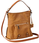 Bulldog Cases 46582 BDP-054 BULLDOG HOBO ANNA PURSE COGNAC