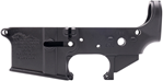 Anderson Mfg 46600 Anderson D2K067A000OP Stripped Lower Receiver  Multi-Caliber Black Anodized Fini