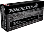 Winchester Ammu 46613 Winchester Ammo SUP300BLK Super Suppressed  300 Blackout 200 gr Open Tip Range 2