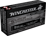 Winchester Ammu 46638 Winchester Ammo SUP9 Super Suppressed  9mm Luger Subsonic 147 gr Encapsulated Fu