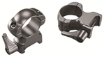 47340 Weaver Mounts 49327 Lever Lok Scope Ring Set For Rifle Extra High 1" Tube Matte
