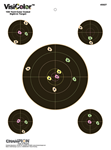 Champion Traps 47747 Champion Targets 45827  VisiColor Interactive Paper Target 8" Sight-In Bullseye