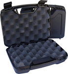 Mtm Molded Prod 47991 MTM Case-Gard 805-40 Single Handgun Case  made of Polypropylene with Textured Bl