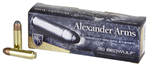 A-B400FPBOX Alexander Arms AB400FPBOX Rifle Ammo  50 Beowulf 400 gr Flat Point (FP) 20 Bx/ 1