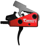 48502 Timney Triggers 662S Targa Short Trigger  AR-Platform Two-Stage Curved 2.00 lbs
