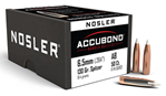 48659 Nosler 56902 AccuBond  6.5mm .264 130 GR Spitzer Point 50 Per Box