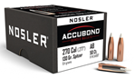 Nosler 48660 54987 NOSLER 270 CAL 130GR ACCUBOND 50CT