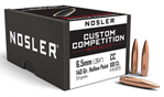 48664 Nosler 26725 Custom Competition  6.5 Creedmoor .264 140 gr Hollow Point Boat-Tai