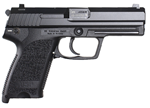 Heckler & Koch  H&K 704501A5 USP45 DA/SA 45 ACP 4.41" 10+1 Black Polymer Grip Blued