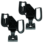 49425 Rugged Gear 10200 ATV Mount  Rifle/Shotgun Black Nylon