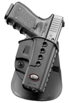 49580 Fobus GL2ERRP Roto Evolution Paddle Holster For Glock Black Plastic