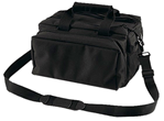 Bulldog Cases 49598 Bulldog BD910 Deluxe Range Bag 13x7x7" w/Removable Divider & Strap Nylon Black