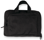 Bulldog Cases 49599 Bulldog BD915 Mini Range Bag 11x7x2" w/Front Pocket Water-Resistant Nylon Black
