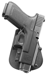 50116 Fobus GL4 Paddle Holster N/A Black Plastic