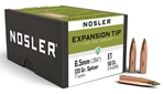 50346 Nosler 59765 E-Tip  6.5mm .264 120 GR Spitzer 50 Per Box