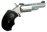 North American Arms Magnum NAA BWL 22 Black Widow 22 LR 2" 5rd Fixed Sight Blk Rubber Grip Stainless