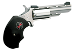 North American Arms Magnum NAA BWM 22 Black Widow 22 Mag 2" 5rd Fixed Sight Blk Rubber Grip Stainless