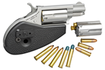 North American Arms 22 MAGNUM NAA HGMSC 22 Combo 22 LR/22 Mag 1.12" 5rd Blk Holster Grip Matte SS