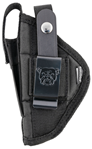 Bulldog Cases 51285 Bulldog FSN3 Extreme Sz 3 Fits Compact Pistol w/2.5-3.75" Barrel Black Nylon