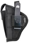 Bulldog Cases 51286 Bulldog FSN7 Extreme Sz 7 Pistol Fits 2-4" For Glock/Sig/S&W Sz 7 Black Nylon