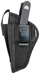 Bulldog Cases 51287 Bulldog FSN8 Extreme Sz 8 Pistol Large Fits 3.5-5" Black Nylon