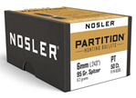 51301 Nosler 16315 Partition  6mm .243 95 GR Partition 50 Per Box